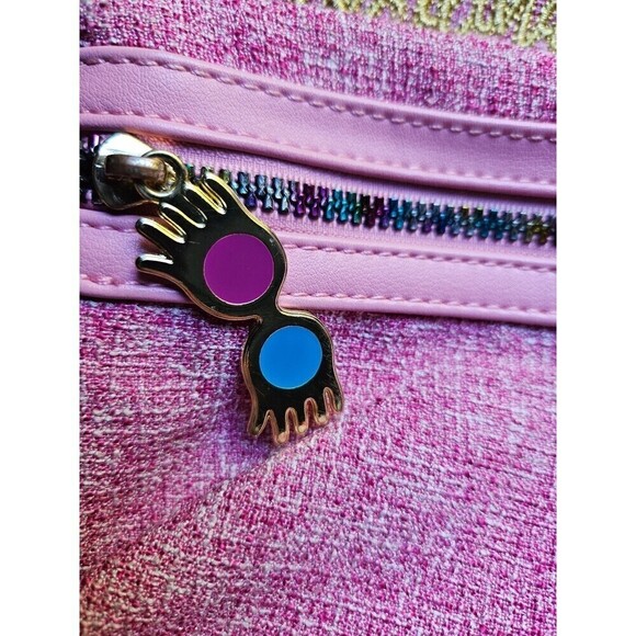 Loungefly RARE Harry Potter Luna Lovegood Pink Mini Backpack - Picture 5 of 9